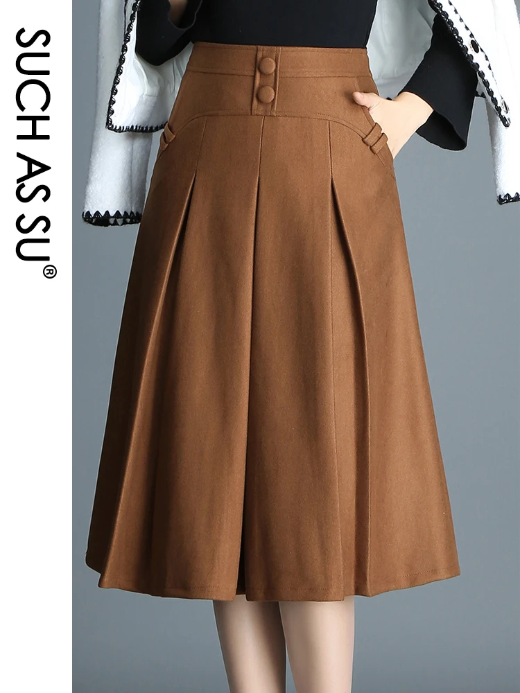 brown skirts