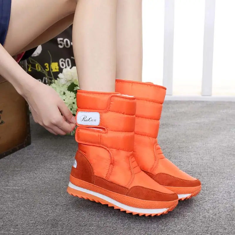 Botas de neve sapatos femininos 2021 hook