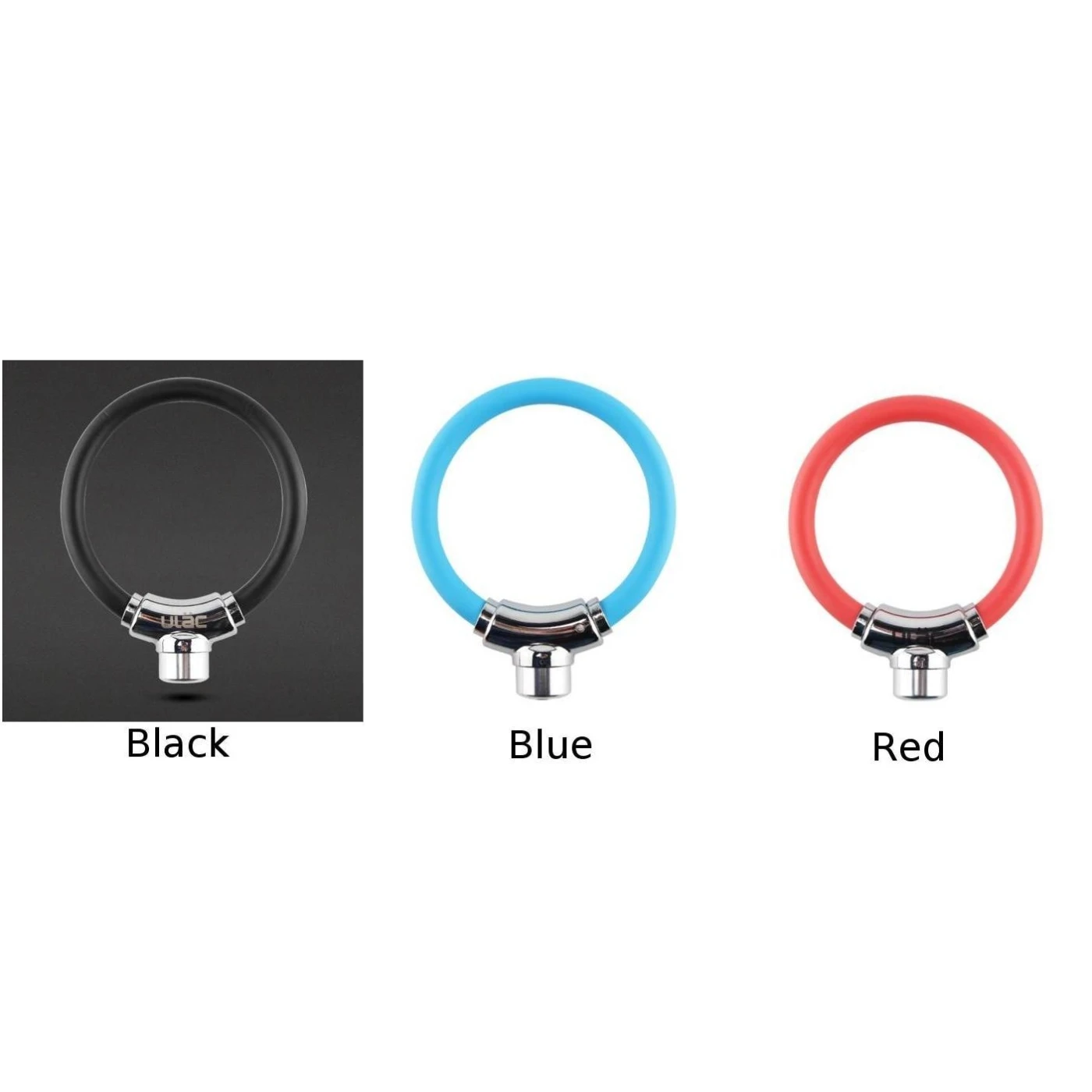 MTB Bicycle Riding Bike Anti Theft Lock Security Key Ring Cables Outdoor Sports