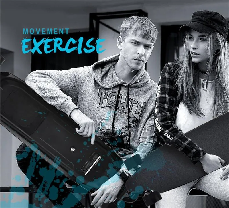 Four Wheel Electric Scooter Smart Self Balancing Scooters 600W Hub Motor Electric Longboard Skateboard Without Remote Controller  (10)