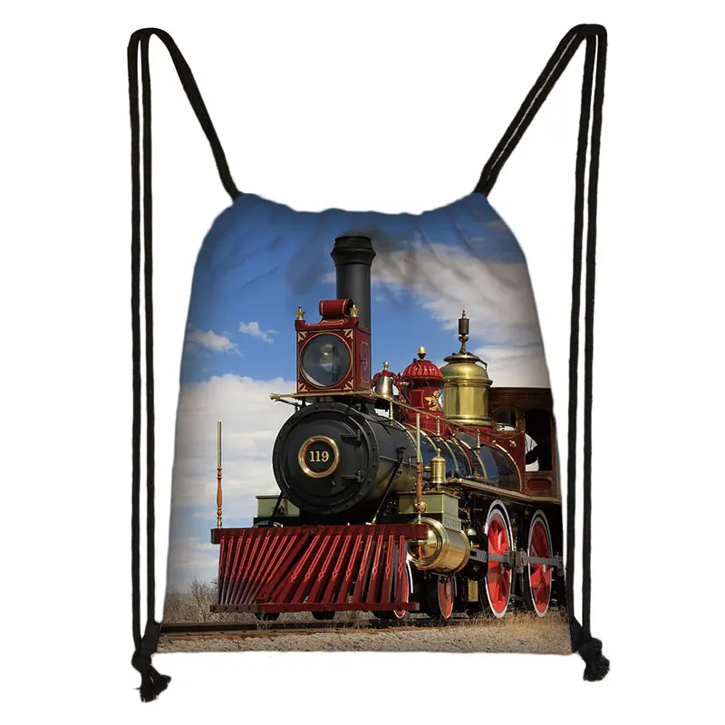 School Bag Boys Train Backpack DM Bag Factory Store】Locomotive