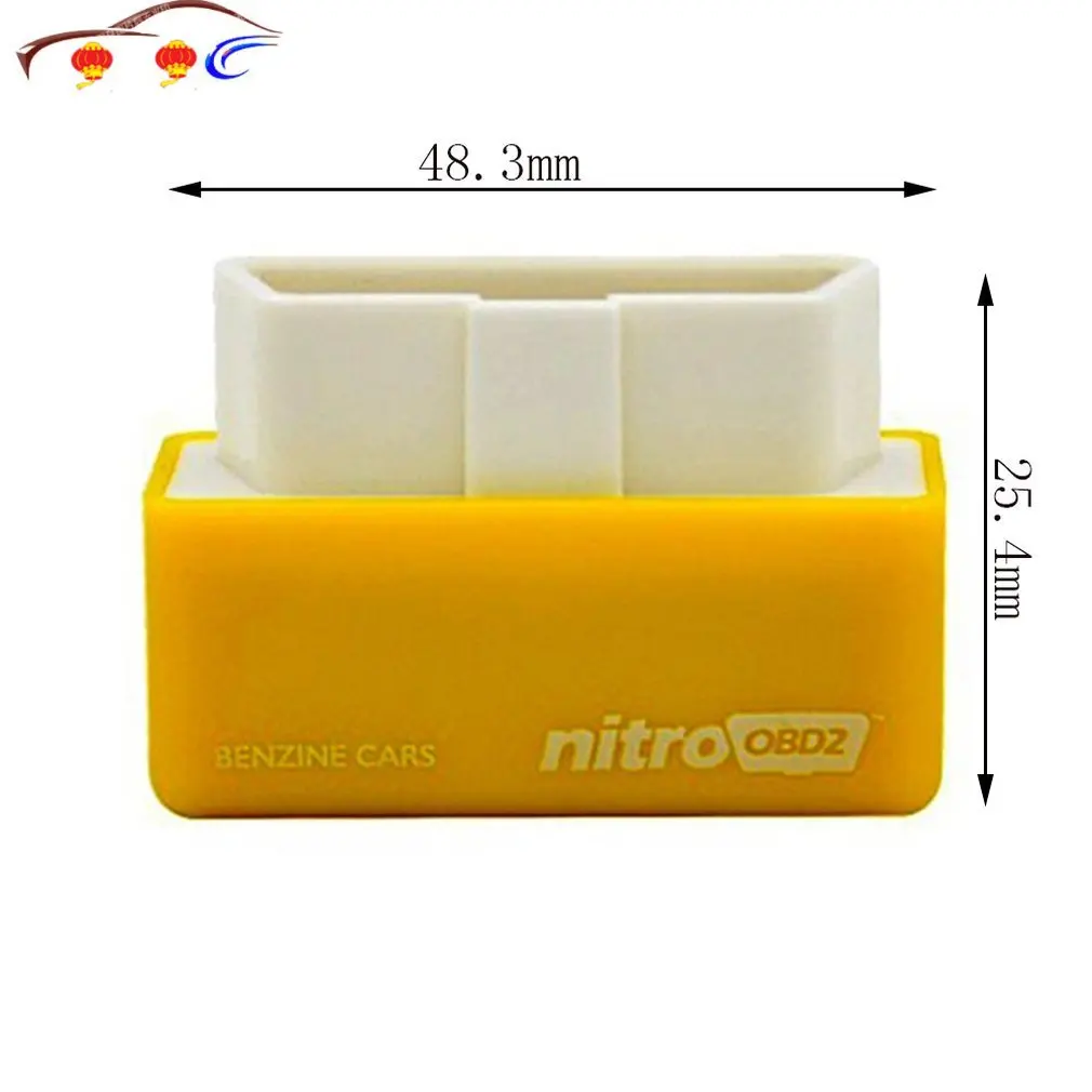 Nitro Obd2 Ecoobd2 Ecu Chip Hangoló Doboz Plug & Illesztőprogram Nitroobd2 Eco Obd2 Benzin Dízel Autóhoz 15% Üzemanyag Takarítson Meg Több Energiát