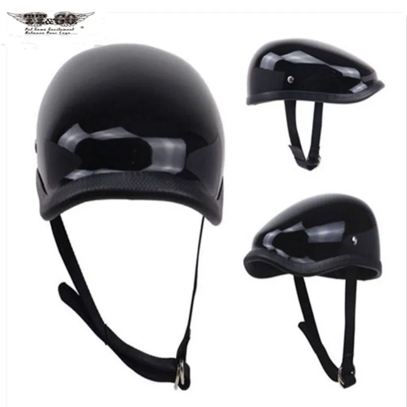 Japanese TTCO Retro Motorcycle Helmet Light weight Fiberglass Motor Helmet 490g Only Berets Half