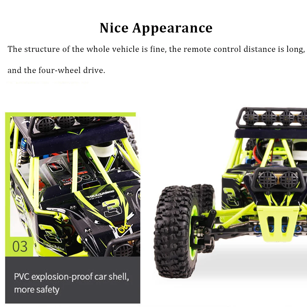 Pokich RC автомобиль внедорожный грузовик Высокая скорость четыре-привод внедорожный альпинистский автомобиль 50 км соревновательная игрушка автомобиль 1:12 дистанционное управление модель автомобиля