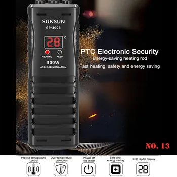 

New 50W 300W 800W 1000W Aquarium Water Heater Aquarium Electric Heating Rods Automatic Temperature Tools for Aquarium Fish Tank