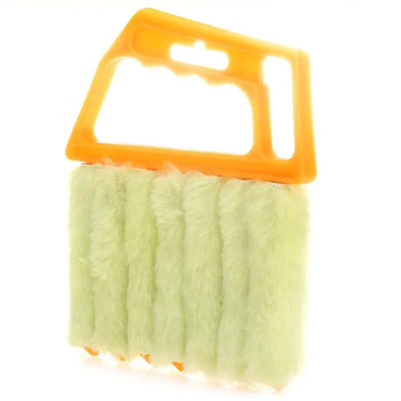 Моющийся кондиционер затвор Очиститель Duster 7 Hands Window Mini-blind Чистящая Щетка инструмент микрофибра Венецианская