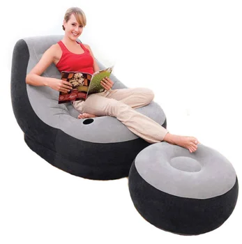

Lazy flocking inflatable sofa set leisure sofa fashion lazy sofa from 2