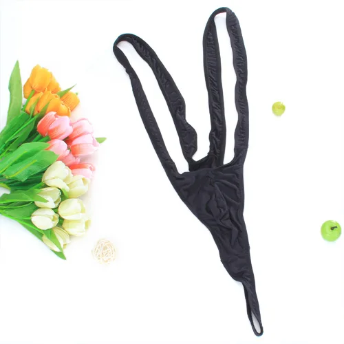 SEXY MEN THONG MANKINI FANCY DRESS SWIMSUIT COSTUME SUMMER BEACH V-shaped  Thong is the ultimate in sexy fun wear