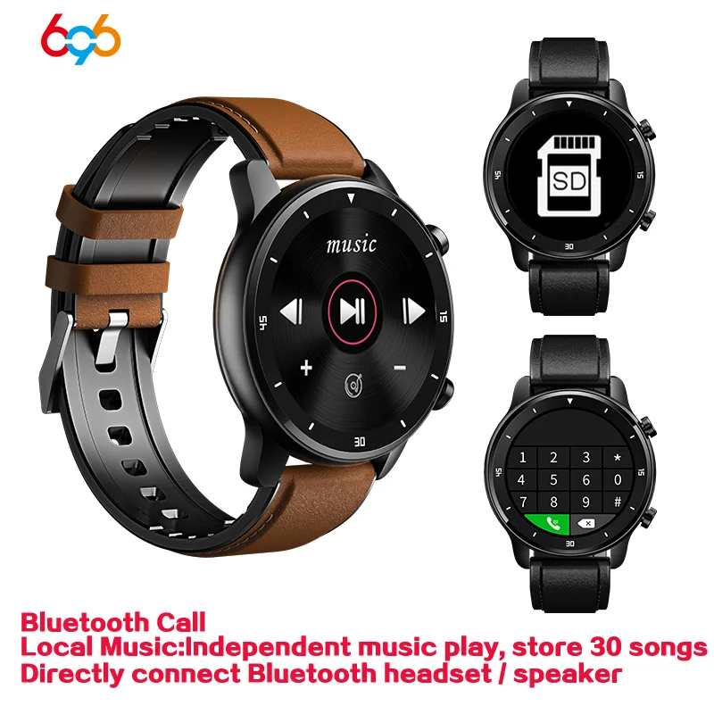 696 MT1 воспроизведение музыки Смарт часы Bluetooth Вызов Smartwatch подключение динамик