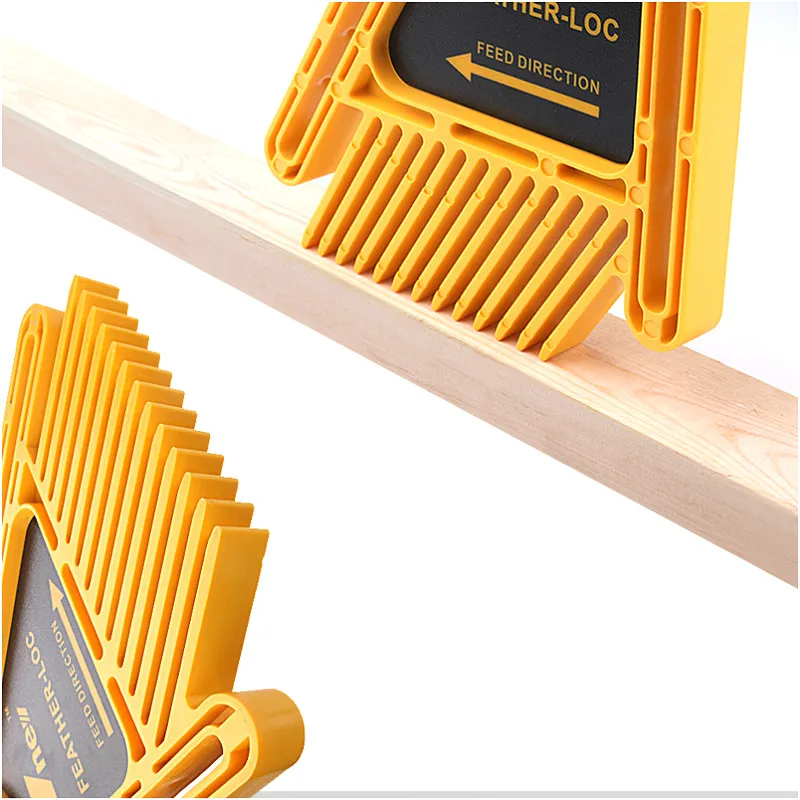 Double Featherboards Miter Gauge Multi-purpose Feather Loc Board Set for Woodworking Engraving Machine Slot DIY Tools