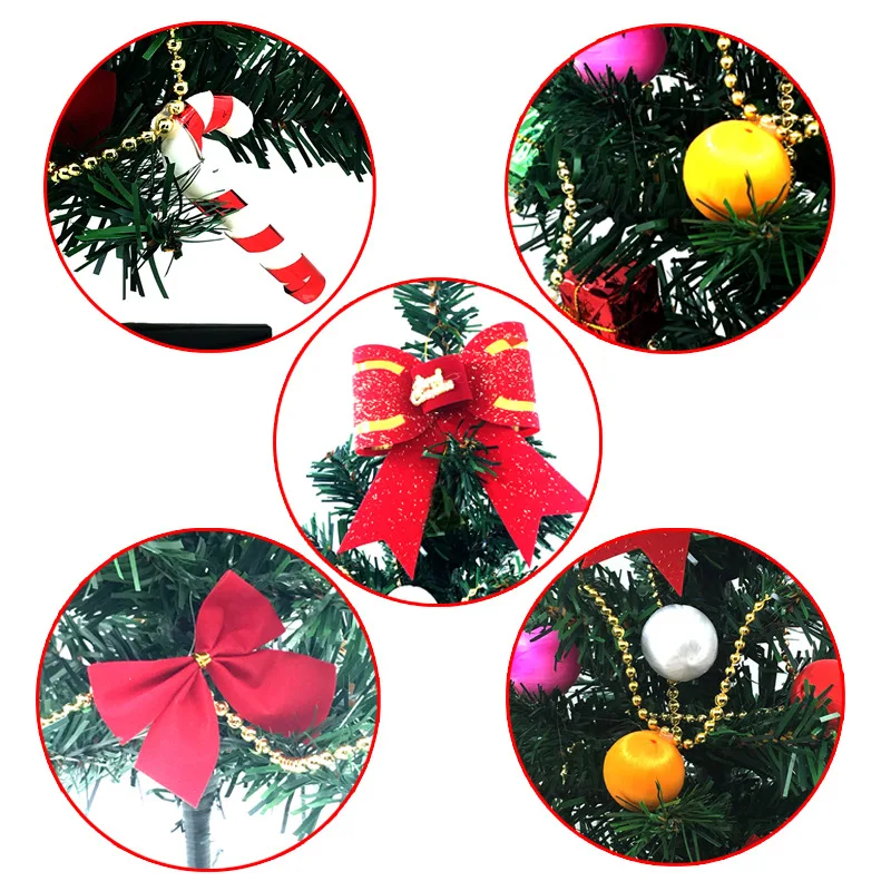 

Christmas Decoration Gift 30cm45cm 60cm Christmas Tree with Decorations Combo Hardcover Christmas Tree