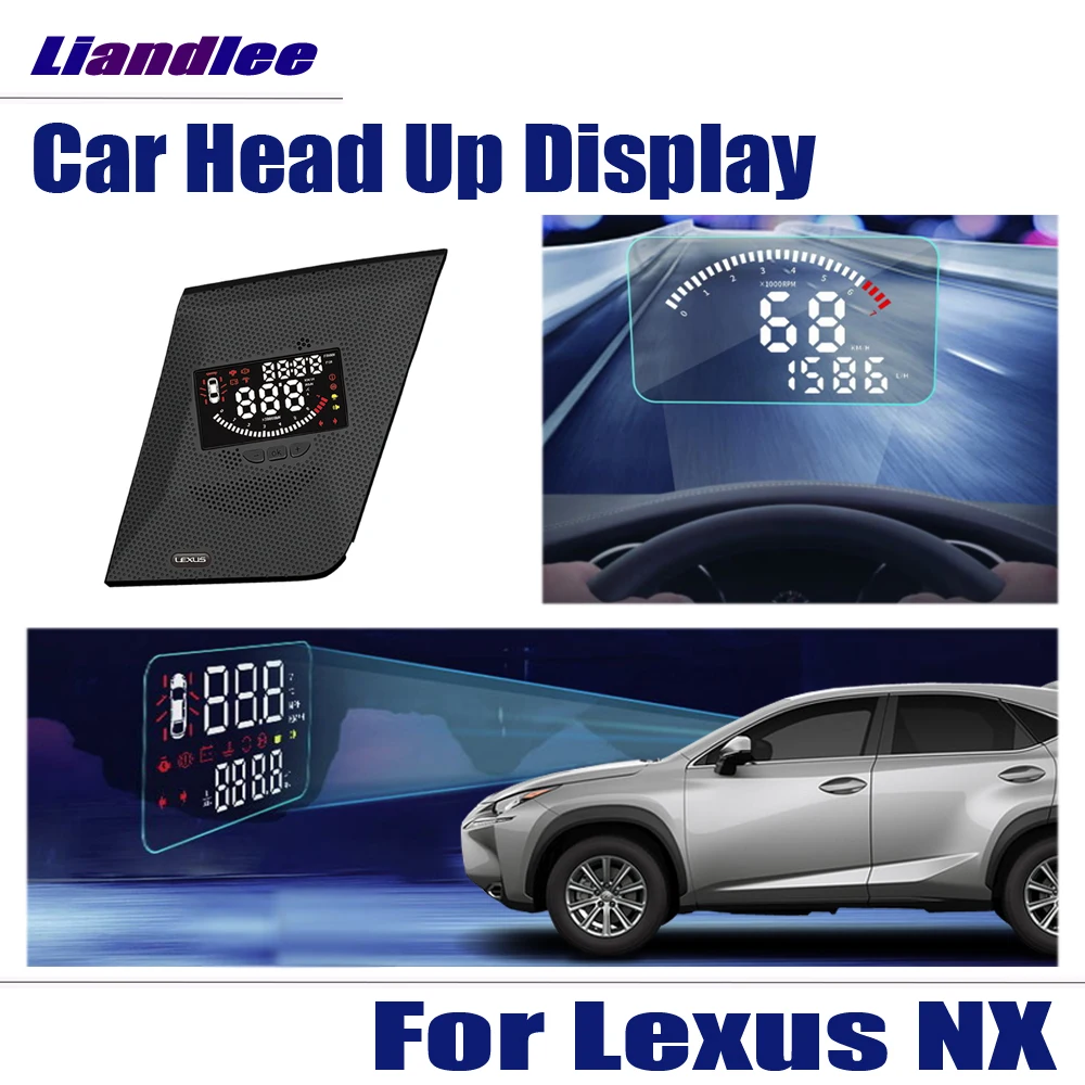 

For Lexus NX 2013 2014 2015 2016 Safe Driving Screen OBD Speedometer Projector Windshield Car HUD Head Up Display
