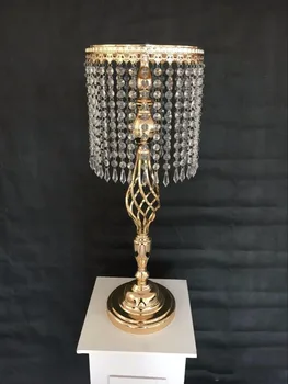 

70cm tall Wedding flower Decoration iron vase Crystal Cake Stand wedding table centerpieces Wedding aisle walkway road lead