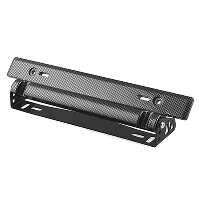 

Universal Adjustable Carbon Fiber Number Car Racing License Plate Frame Holder