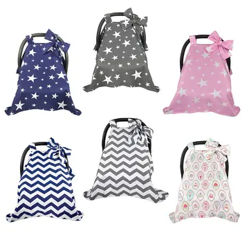 

Baby carriage sunshade sling car baby basket safety seat shade windshield dust cover multi-function anti-peep stroller cover