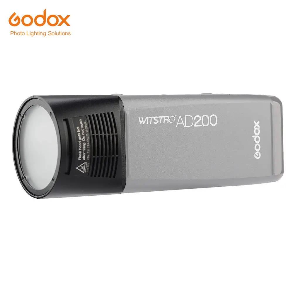 

Кольцевая вспышка Godox H200R для AD200, 200 Вт с моделирующей лампой, спиральная вспышка для естественного и мягкого света
