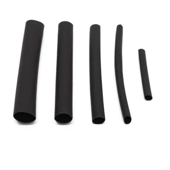 

150pcs/Set Black Wire Heat Shrink Tubing Wrap Tube Assorted Sleeves W/ Box Heat & Cool Shrink Tubing