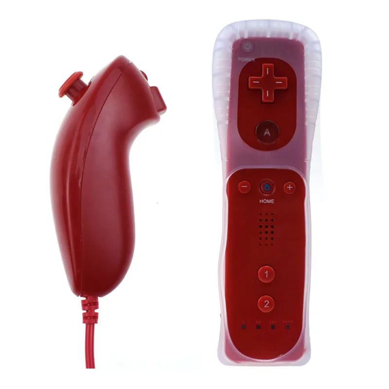 7 Colors 1pcs  Wireless Gamepad  For Nintend Wii Game Remote Controller  Joystick without Motion Plus 