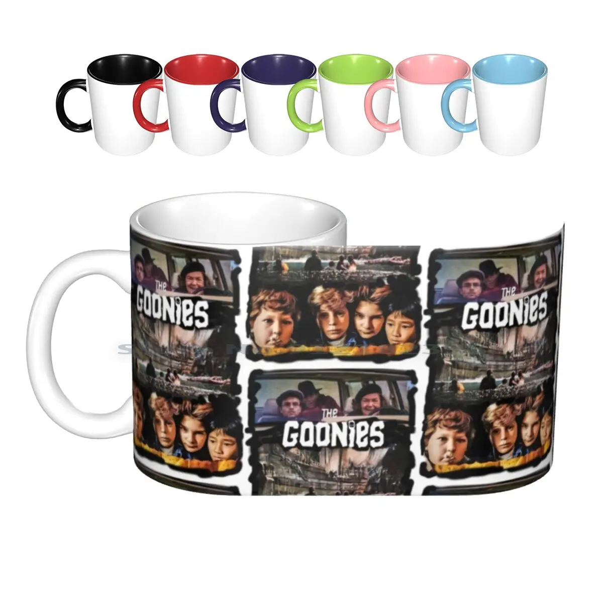 The Goonies Print Art Tazze In Ceramica Tazze Da Caffè Tazza Da Tè Al Latte The Goonies 80S Classic Film Goonies Never Say Die Movie Creative