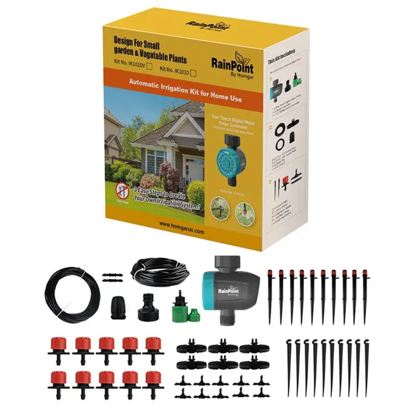 

Drip Irrigation Kit Water Saving DIY Watering System Garden Irrigation System Gardening Supplies For Home Garden