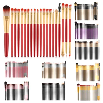 

20pcs Eye Makeup Brushes Set Powder Foundation Eyeshadow Eyeliner Lash Lip Concealer Multifunctional Brush Mini Make Up Tool Kit