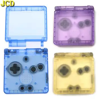 

JCD 1PCS Transparent Clear Color For GBA SP Replacement Housing Shell Cover Case For Nintendo GameBoy Advance SP