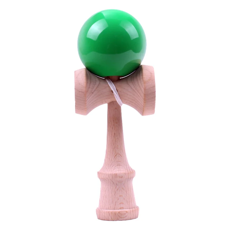 Деревянные игрушки Kendama 18 см из искусственной кожи, традиционный японский мяч-фиджет Kendamas, умелый мяч для жонглирования, игрушки для спорта на открытом воздухе