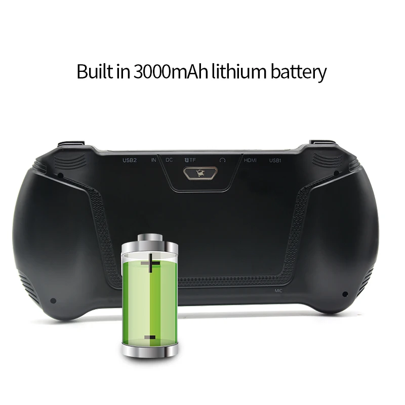Игровая PZZY X15 Andriod портативная игровая консоль 5,5 дюймов 1280*720 экран MTK8163 четырехъядерный 2 Гб ОЗУ 32 Гб ПЗУ видео Портативный игровой плеер