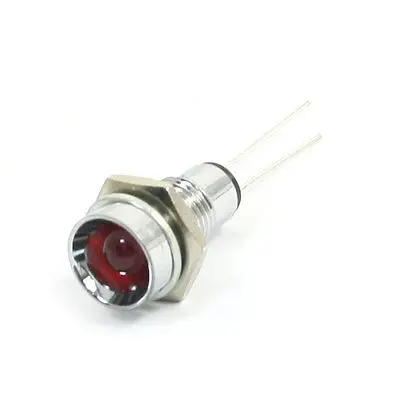 

DC1.8V 5mm Dia LED Red Bulb Power Signal Indicator Pilot Light Lamp