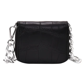 

Women Vintage Shoulder Messenger Bag PU Leather Ladies Chain Handbag Purse for Outdoor Shopping Traveling Decoration