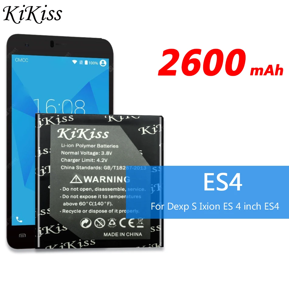 2600 мАч аккумулятор большой мощности для Dexp S Ixion ES 4 дюйма ES4 + трек код|Аккумуляторы