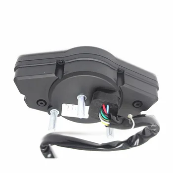 

Odometer Speedometer Gauge Instrument Waterproof ABS Housing Black Accessory