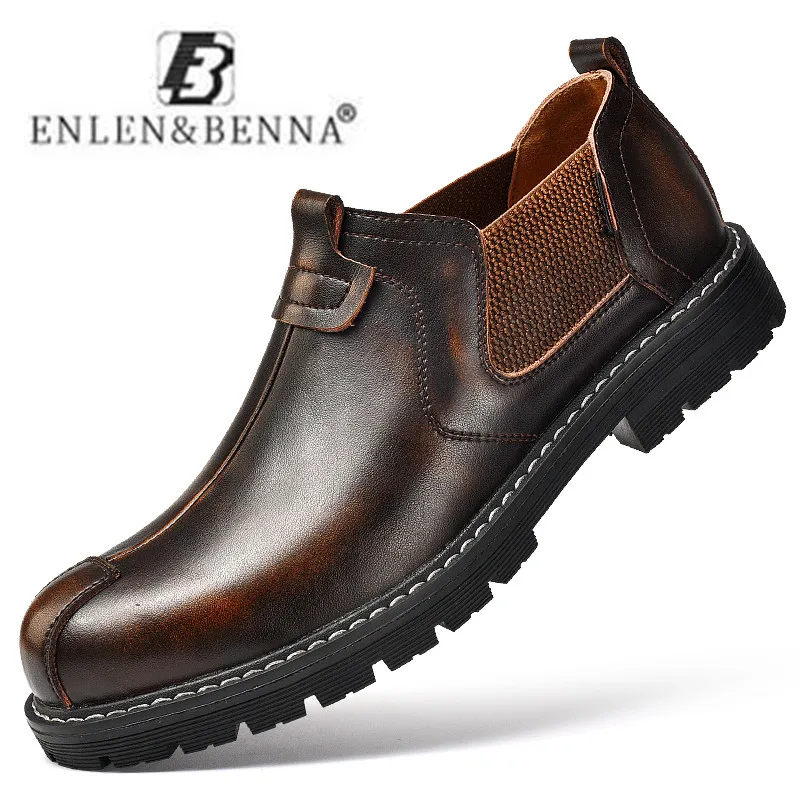 2021 Men Shoes Leather Casual Loafers Breathable Comfortable Light Slip-on Fashion New Male Driving Footwear Big Size 46 | Обувь