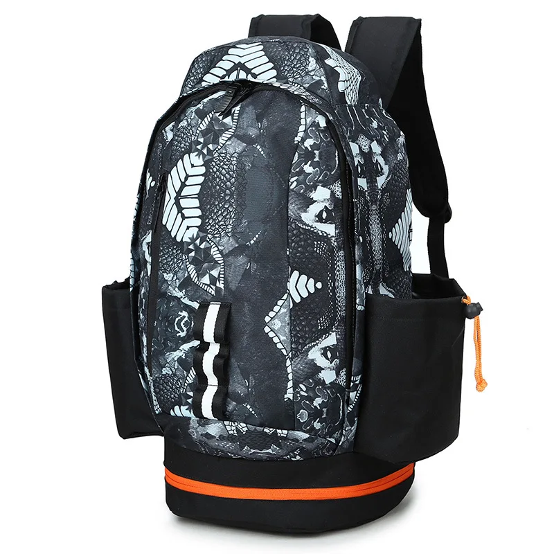 

New Style Floral Basketball Backpack Andrology than Backpack Trend Large Capacity Backpack