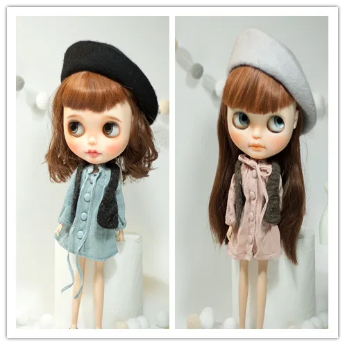1/6 кукла Ретро хлопок рубашка blyth Топ Ob24 длинная Кукла наряд (подходит ob24 pullip azone