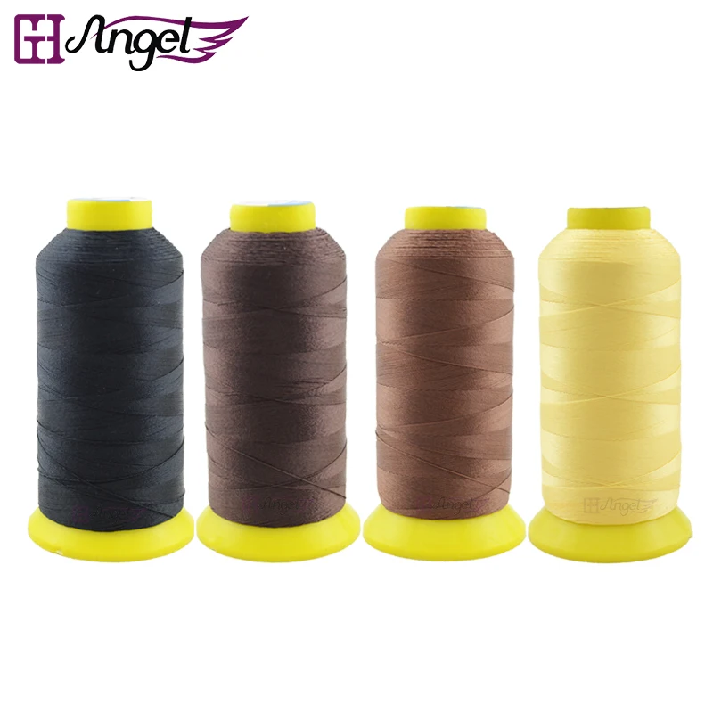 6 Rolls/lot 210d Super Strong 1500m Sewing Thread For Hair Extension