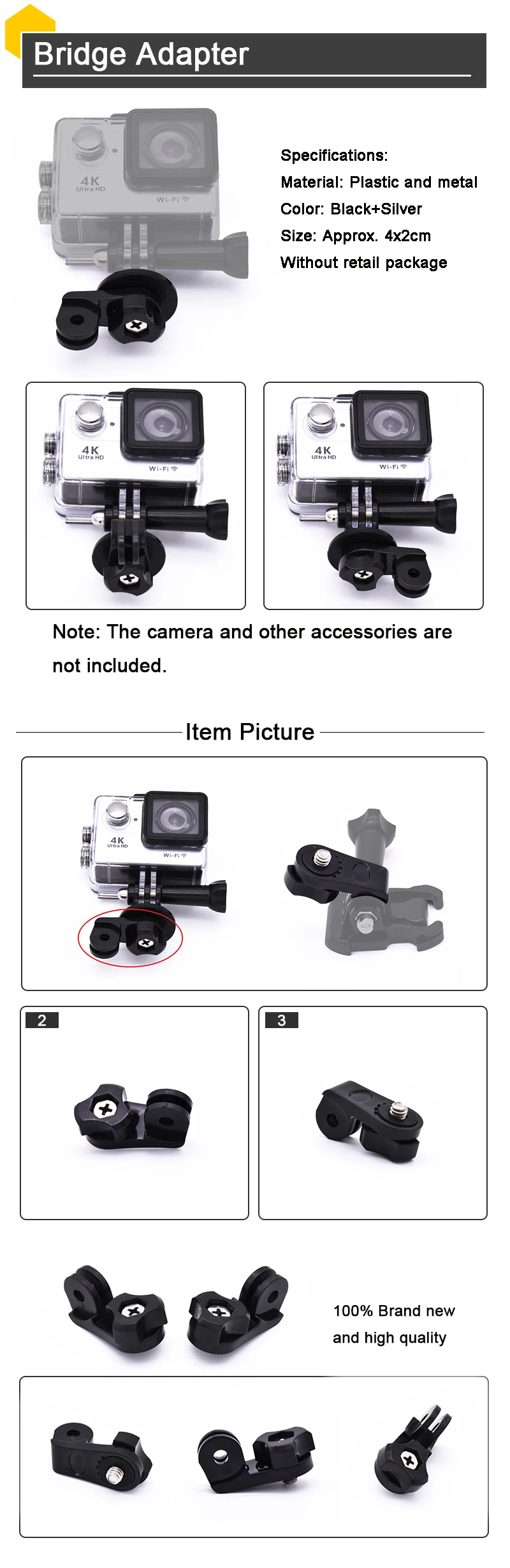 Набор аксессуаров для Gopro, противотуманные вставки для go pro hero 7 6 5 4 3 для Eken h8r для xiaomi для yi, аксессуары для спортивной камеры