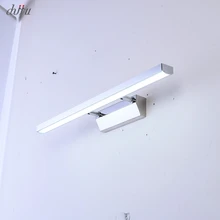 Светодиодный настенный светильник зеркальная лампа для ванной теплый белый/белый Санузел макияж группа ламп настенные бра лампы светильники