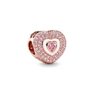 New Rose Gold Openwork Woven Infinity 