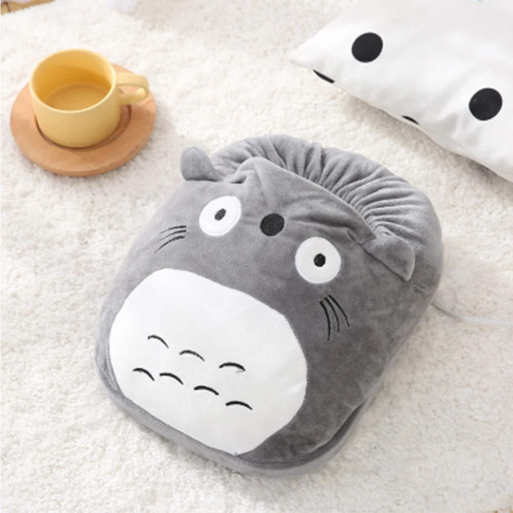 

USB Foot Warmers Winter Plush Foot Hand Warmer Feet Warmer Slippers Sofa Chair Cushion Pillow for Office Decoration Home Heater