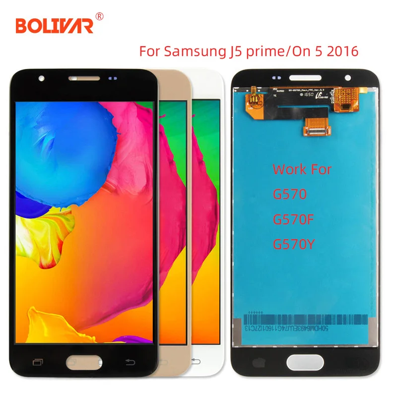 G570 экран дисплея для Samsung Galaxy J5 prime ЖК-экран on5 2016 дисплей сенсорный дигитайзер g570f