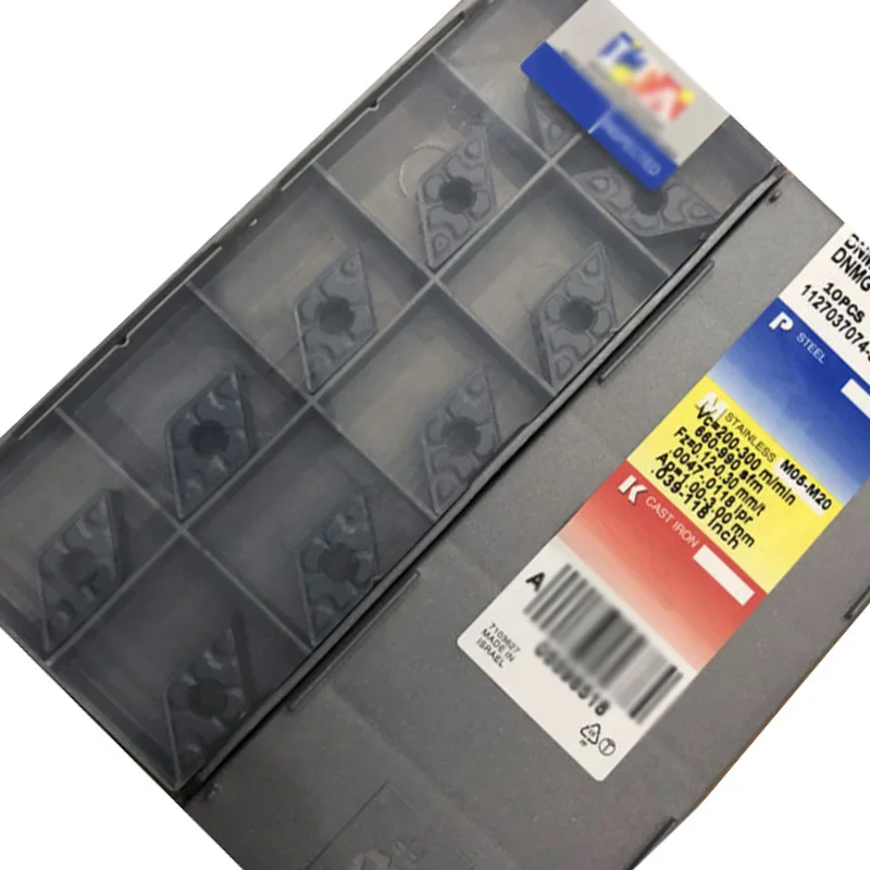 Для алюминиевых ЧПУ вставок DNMG150608-TF IC907 DNMG442-TF Carbides токарные