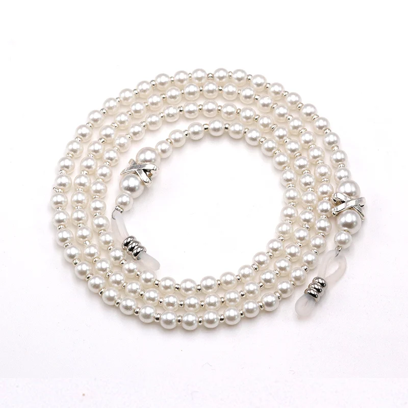 

COLOUR_MAX Eye Glasses String Holder - Premium Beaded Eyeglass Holders Around Neck - Eyeglass Chain Cord for Women