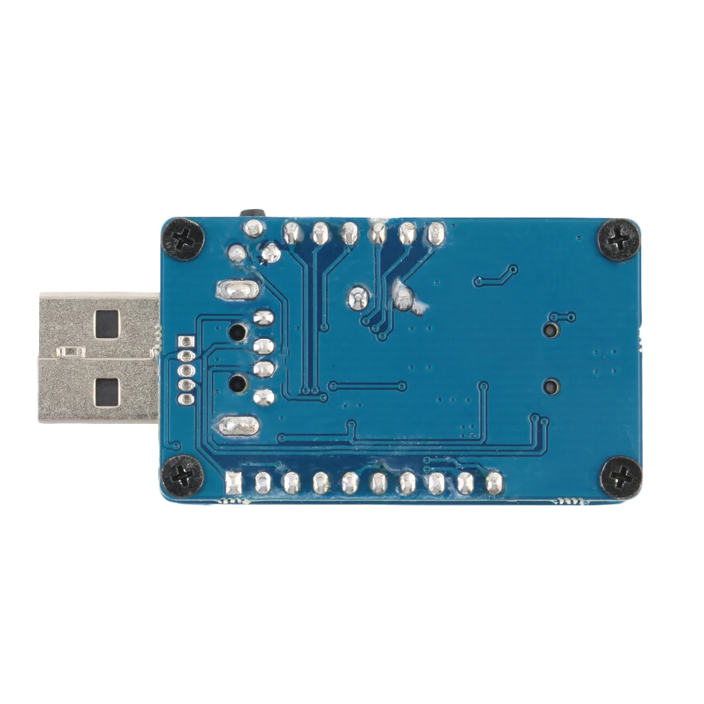 ЖК-дисплей USB зарядное устройство Напряжение Ток Waltt детектор Тестер монитор синий