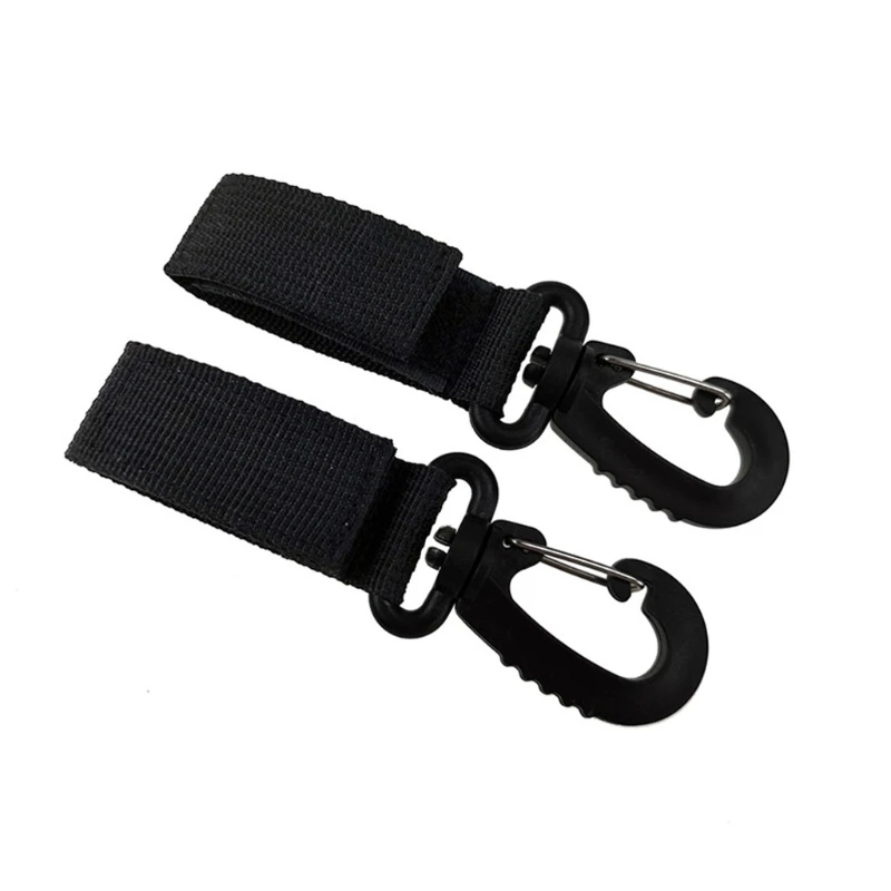 2021 New  Practical Stroller Hooks Adjustable Strong Velcros Suitable for Shopping Trolley