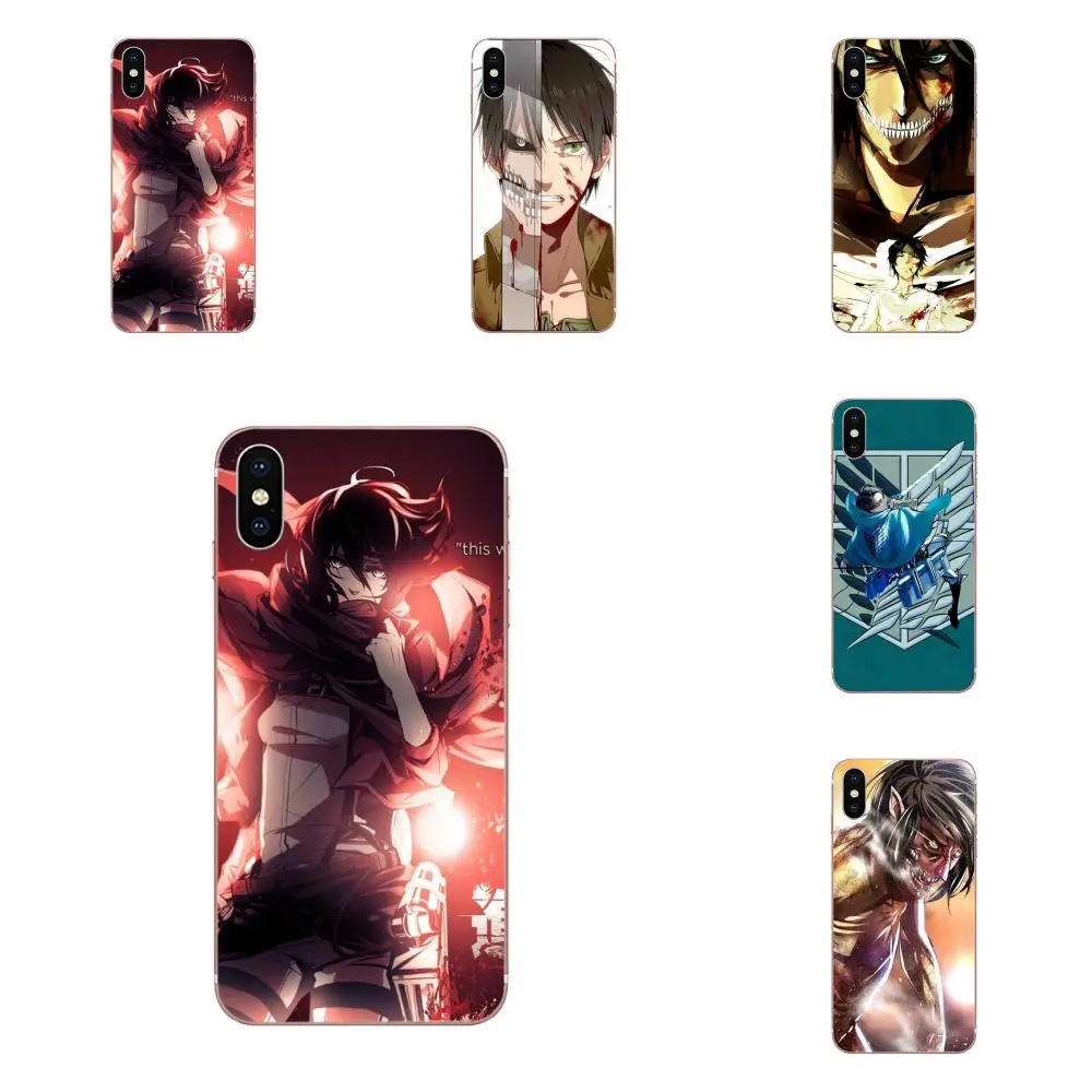Чехол из ТПУ для Samsung Galaxy A51 A71 A81 A90 5G A91 A01 S11 S11E S20 Plus Ultra Attack on Titan Wings of Freedom Anime Japanese |