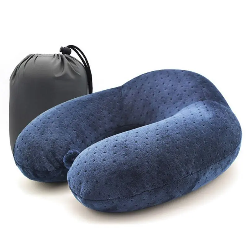 U-образная дорожная подушка для пены памяти Шейная подушка для путешествия аксессуары удобные подушки для сна домашний текстиль