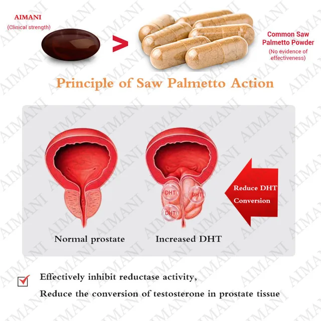 Prostate Supplement Relieve Prostate Urination Pain ,Improve Sexual Function &Increase Erection Herbal Ginseng Capsule 3