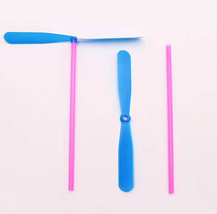 24Pcs/set new funny Plastic Dragonfly Assortment Mini Whirl A Copter Helicopter Gift Toys Birthday for Kids Boy Party Favor