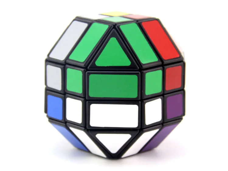 [Синий, четвёртый заказ Octahedral Vine Bal Rubik's Cube черный и белый с рисунком] супер маска куб II черный фон Vine Bal R